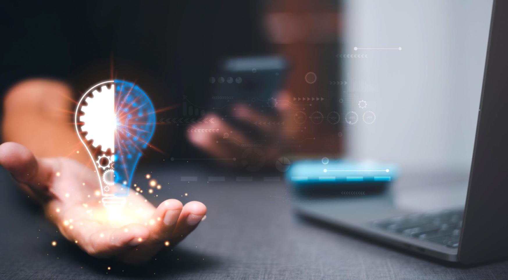 Profesionales trabajando con tecnología de realidad aumentada en estudio cexdoro